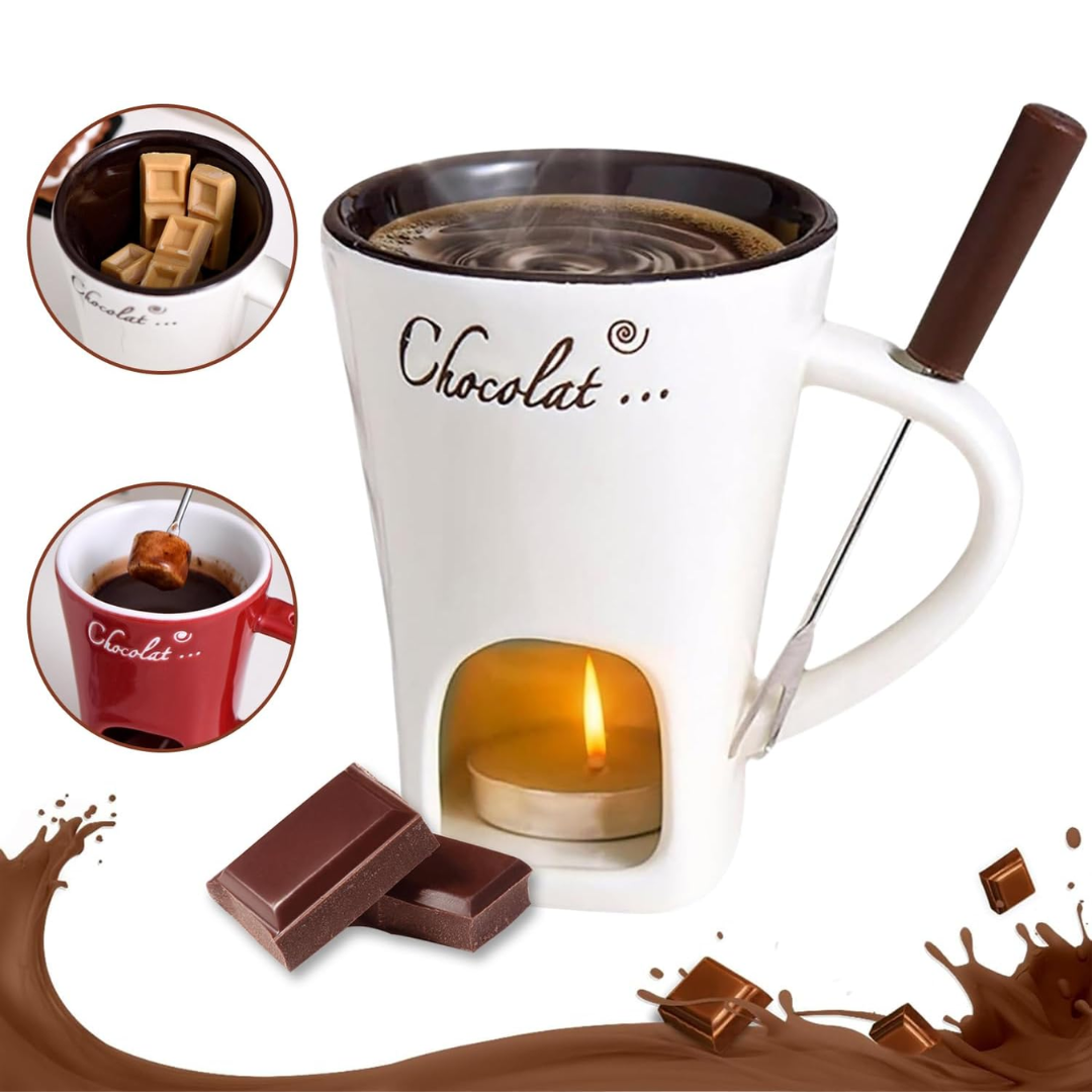 Taza para derretir chocolate