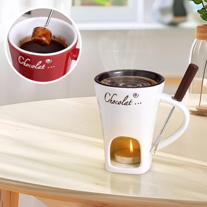 Taza para derretir chocolate